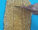 A picture of step 7 of Peanut Chikki.