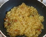 A picture of step 4 of Jaggery sweet rice.
