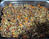 Foto del paso 4 de la receta: Hojas de col con verduras y bechamel gratinada