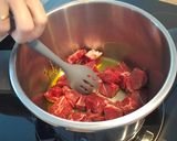 Foto del paso 1 de la receta: Morcillo de ternera en salsa/sukalki receta del país Vasco
