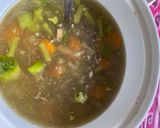 Foto langkah ke 3 dari resep Sup jamur sayur mudah enak sehat.