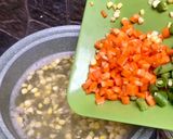 Foto langkah ke 3 dari resep Sop Jagung, Wortel, Buncis Kuah Telur 🌽🥕🥚.