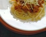 Foto langkah ke 1 dari resep Fettucine pasta bolognese instan.
