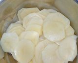 A picture of step 1 of Cumin Potatoes.