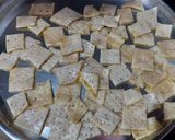A picture of step 6 of Sandwich Bhakarwadi.