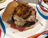Creamy Jalapeo Stuffed Burgers with Raspberry Chipotle Sauce recipe step 10 photo