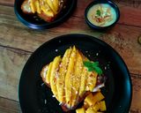 मैंगो मलाई टोस्ट Mango malai toast रेसिपी चरण 5 फोटो