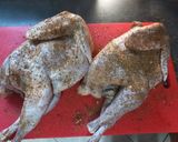 A picture of step 2 of Moroccan Roasted Guinea Fowl.