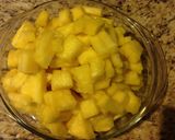 A picture of step 3 of Homemade Mango Pineapple Ice Cream.