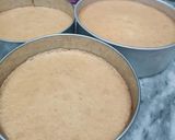 A picture of step 2 of Independence day cake.