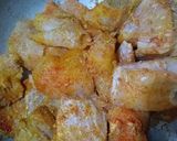 A picture of step 1 of Fish biryani.