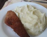 Foto del paso 7 de la receta: Puré con corazón de queso