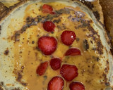 Foto del paso 3 de la receta: Panqueque con Manjar y Frutilla