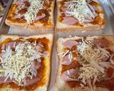 Foto langkah ke 3 dari resep Pizza roti tawar.