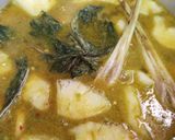 Gambar langkah 7 resipi Masak Lemak Cili Padi Nenas + Ikan Masin Talang.