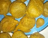 A picture of step 3 of Bambara nut flour akara(bamabara nut flour cake).