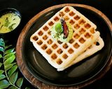 A picture of step 4 of Crispy Waffles From Leftover Dosa batter in 10 minutes.