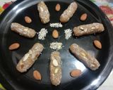 A picture of step 4 of Tasty healthy dry fruit sweet potato roll.