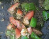 A picture of step 3 of Paneer tikka masala Dry.