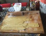A picture of step 5 of Spinach ricotta ravioli (ravioli plnené špenátom a ricottou).