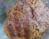 A picture of step 6 of Cheesy Sausage stuffed in Pattypan Squash.