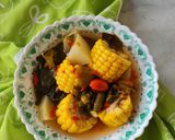 Foto langkah ke 4 dari resep Sayur Asem Pepaya Muda, Labu Siam & Buah Asam.