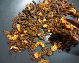 A picture of step 2 of Kaju Karela.