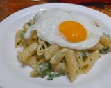 Foto del paso 3 de la receta: Mostachol ajo, perejil y queso y a caballo
