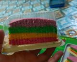 Foto langkah ke 8 dari resep RainbowCake.