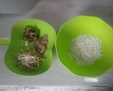 Foto langkah ke 1 dari resep Mpasi Beras Putih + Ati + Toge (7w 5d).