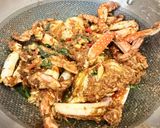 Gambar langkah 5 resipi 👩‍🍳Ketam Salted Egg.
