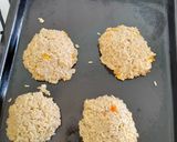 Foto del paso 5 de la receta: Torrejas de arroz integral relleno de verduras salteadas y queso