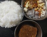 A picture of step 1 of Sweet rice.