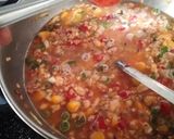 A picture of step 4 of Masala oats.