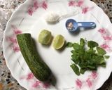 A picture of step 1 of Cucumber Mint Cooler.
