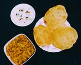 A picture of step 6 of Aloo Pyaz Sabji / Potato Onion semi dry Curry.
