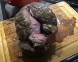 Une image de l'étape 15 de Rôti de cerf mariné, lard et carottes.