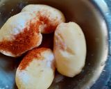 A picture of step 2 of Cheese aloo bonda /cheese potato bonda.