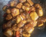 Foto langkah ke 4 dari resep Tumis tahu tempe kulit wijen.