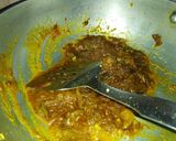 A picture of step 3 of Palak paneer.