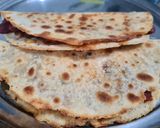 A picture of step 6 of Beans Quesadilla.