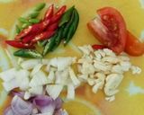 Foto langkah ke 2 dari resep Tumis Sawi Hijau tahu putih.