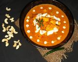 A picture of step 5 of Paneer butter Masala.