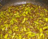 A picture of step 3 of Greenchilli Achar.