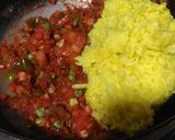 A picture of step 3 of Pav Bhaji Khichdi.