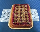 A picture of step 7 of Nutella and Raspberry Cake.