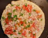 A picture of step 2 of Sooji ka Uttapam.