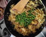 A picture of step 6 of Sweet potato, cucumber and peas salad.