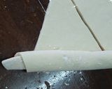Foto del paso 11 de la receta: Medialunas rellenas de jamón y queso😋🥐