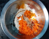கேரட் சப்பாத்தி ரெசிபி ஸ்டேப் 2 புகைப்படம்